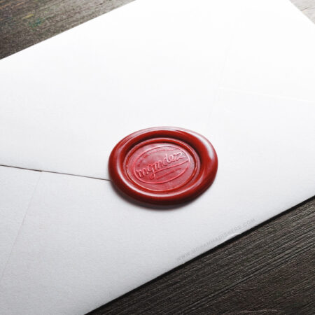 LOGO 8X8 stamp wax MGM